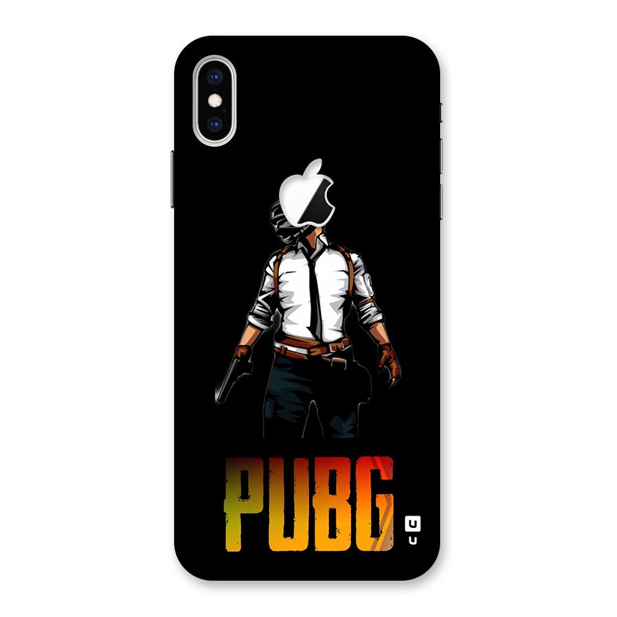 PUBG Game Art Back Case for iPhone XS Max Apple Cut