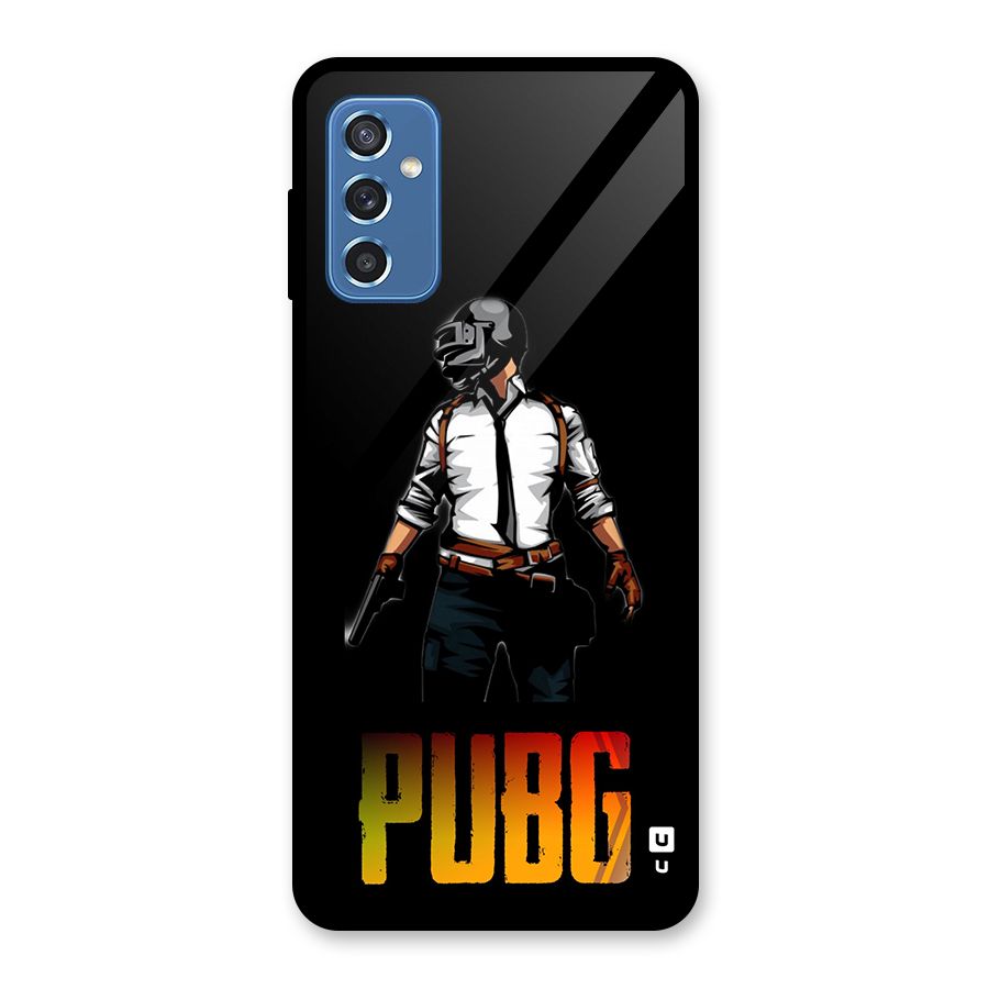 PUBG Game Art Glass Back Case for Galaxy M52 5G
