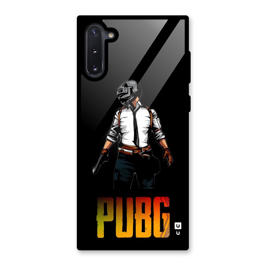 PUBG Game Art Glass Back Case for Galaxy Note 10