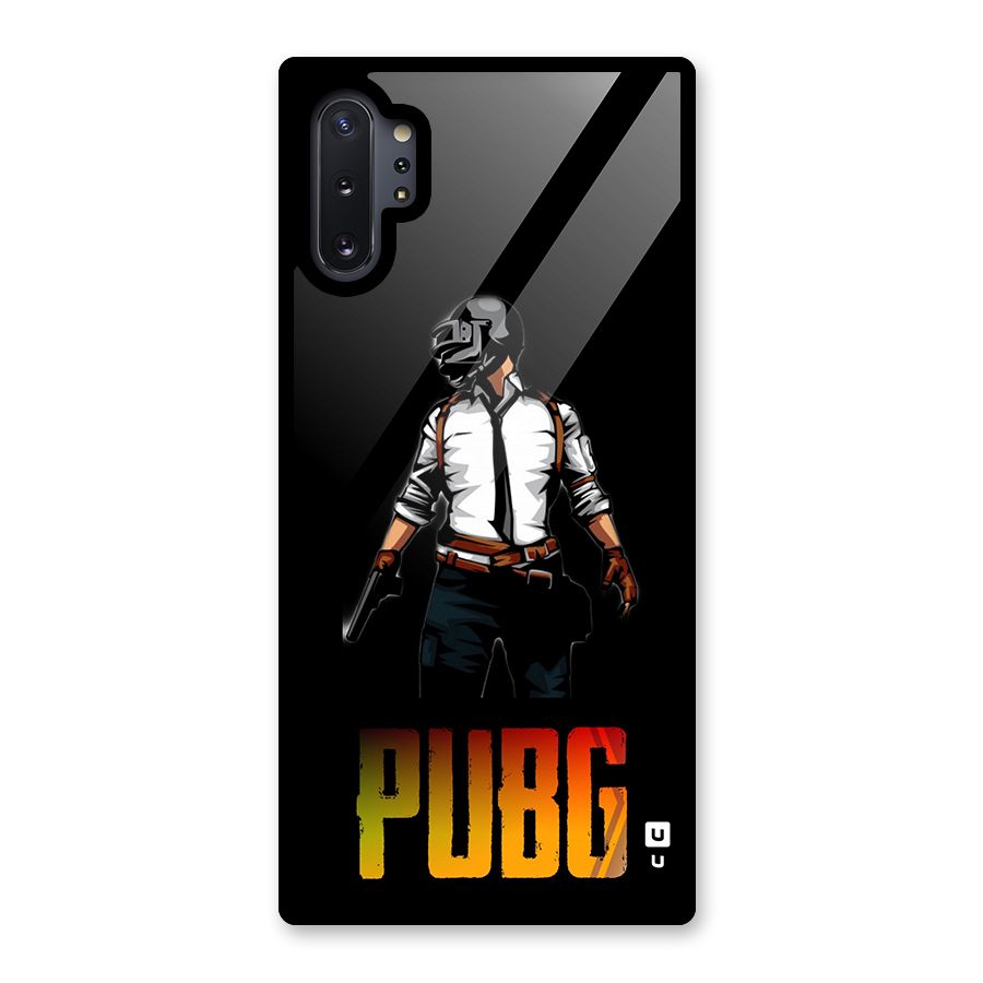 PUBG Game Art Glass Back Case for Galaxy Note 10 Plus