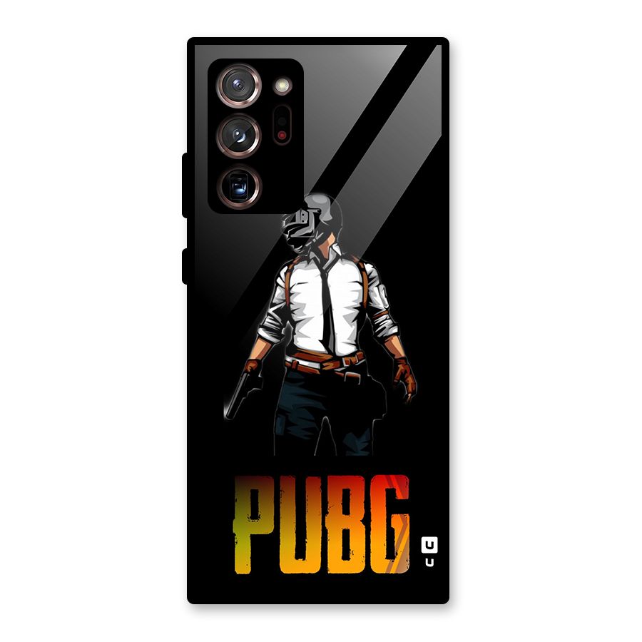 PUBG Game Art Glass Back Case for Galaxy Note 20 Ultra