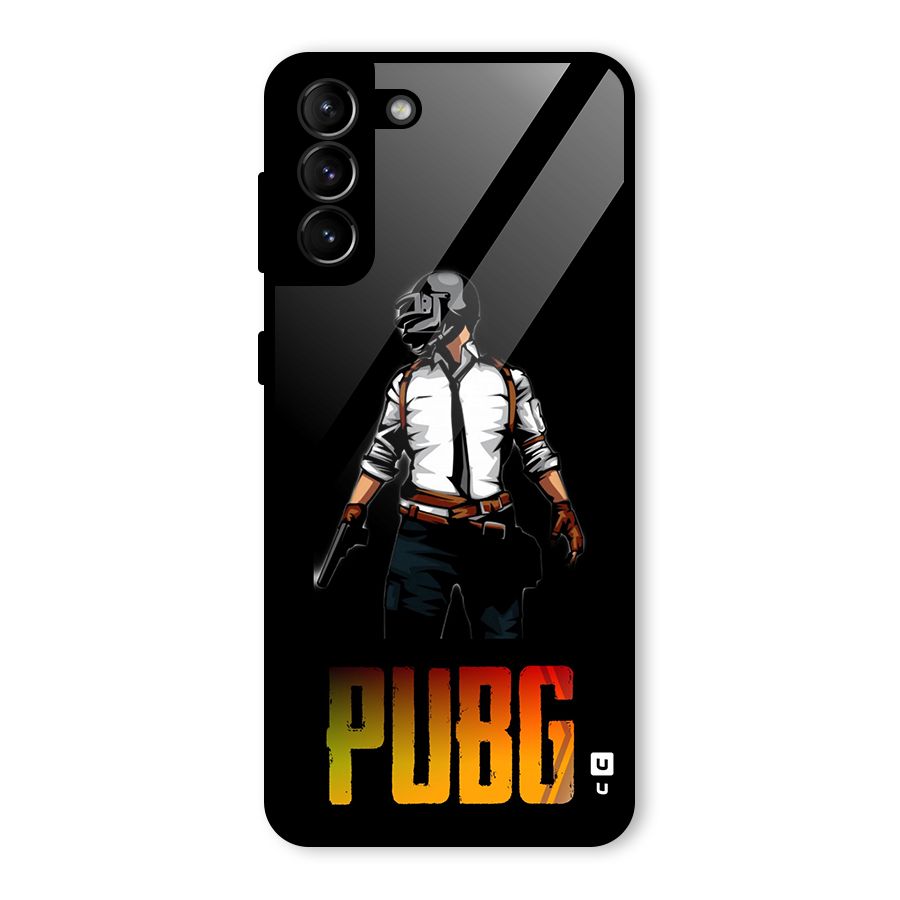 PUBG Game Art Glass Back Case for Galaxy S21 Plus