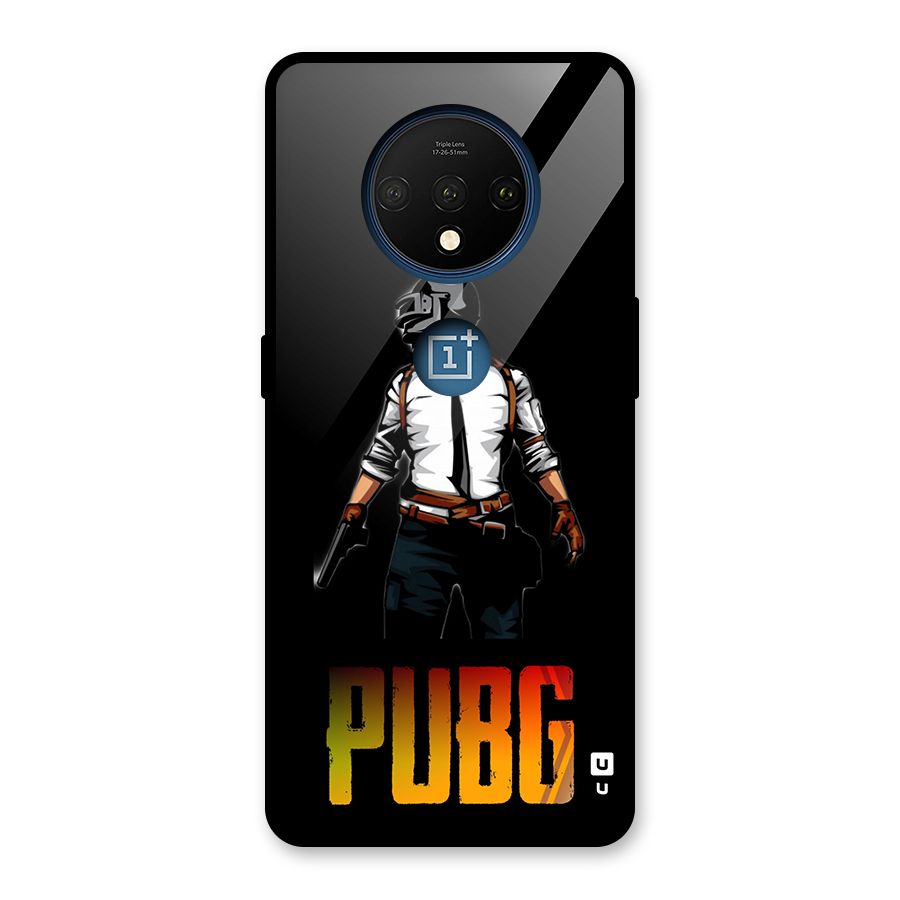 PUBG Game Art Glass Back Case for OnePlus 7T