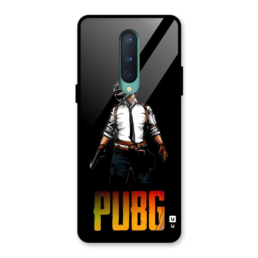 PUBG Game Art Glass Back Case for OnePlus 8