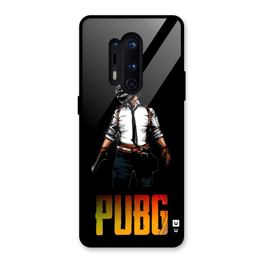 PUBG Game Art Glass Back Case for OnePlus 8 Pro