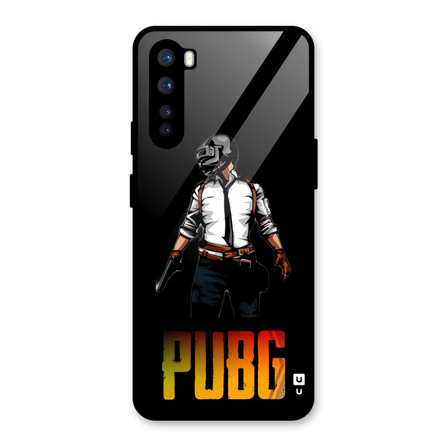 PUBG Game Art Glass Back Case for OnePlus Nord