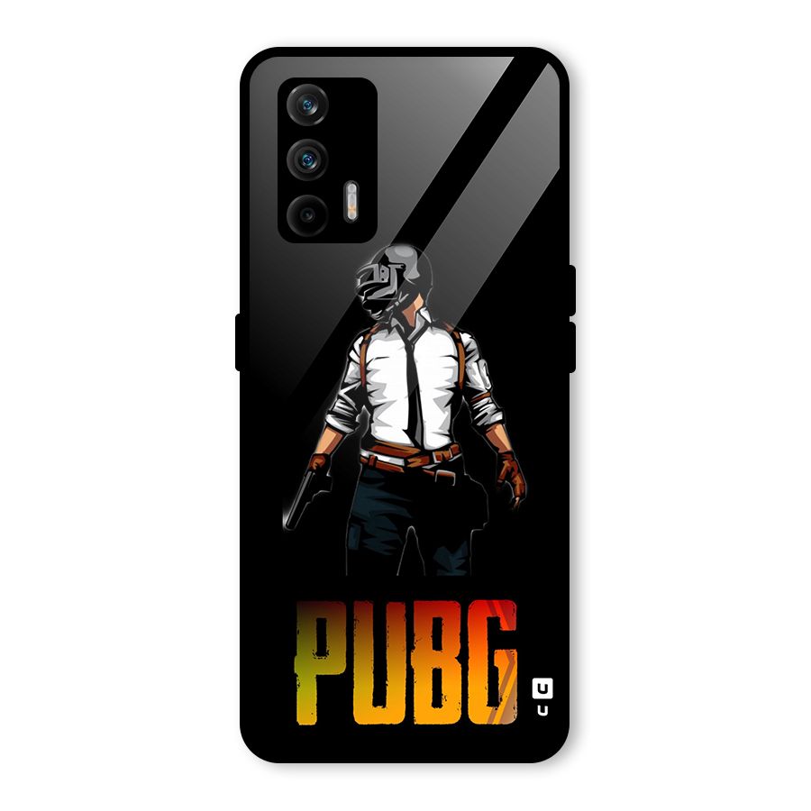 PUBG Game Art Glass Back Case for Realme GT 5G