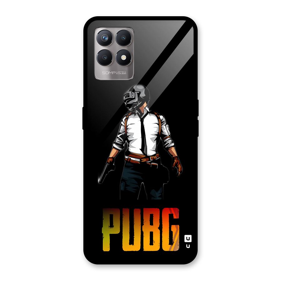 PUBG Game Art Glass Back Case for Realme Narzo 50