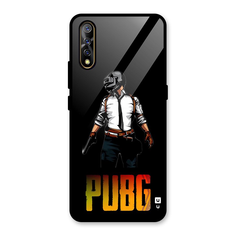 PUBG Game Art Glass Back Case for Vivo S1