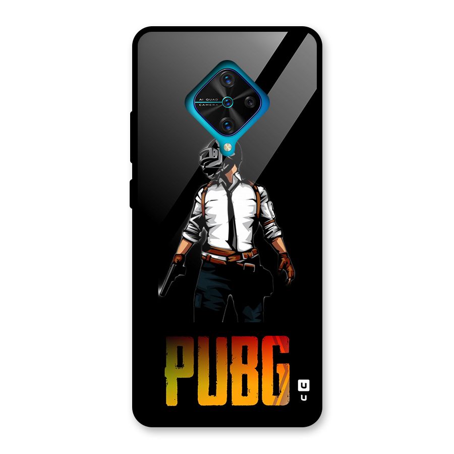 PUBG Game Art Glass Back Case for Vivo S1 Pro