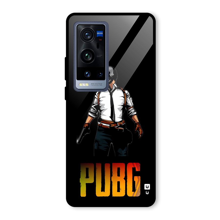 PUBG Game Art Glass Back Case for Vivo X60 Pro Plus