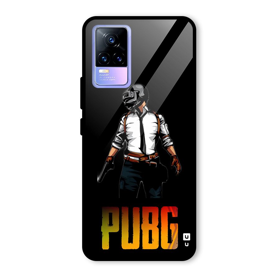 PUBG Game Art Glass Back Case for Vivo Y73