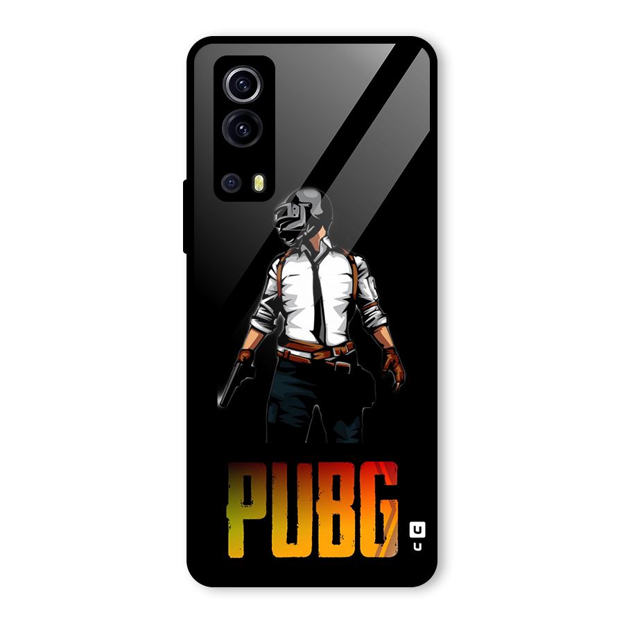 PUBG Game Art Glass Back Case for Vivo iQOO Z3