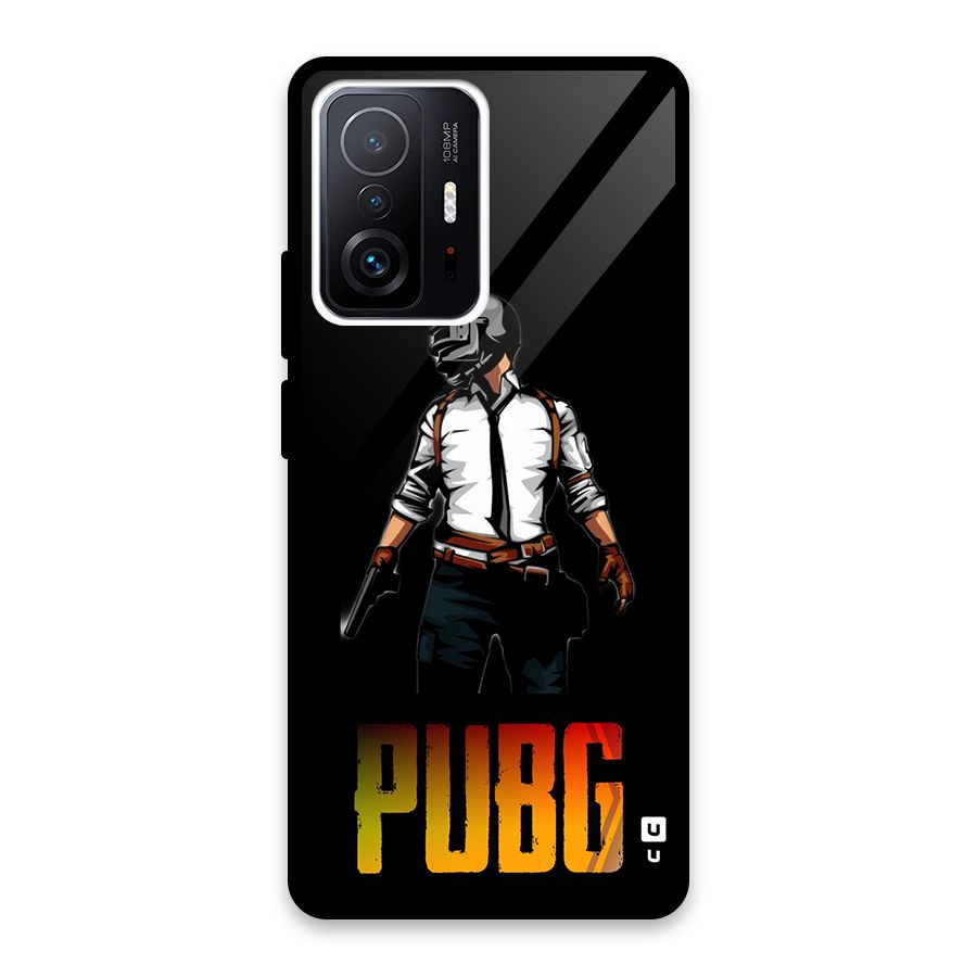 PUBG Game Art Glass Back Case for Xiaomi 11T Pro