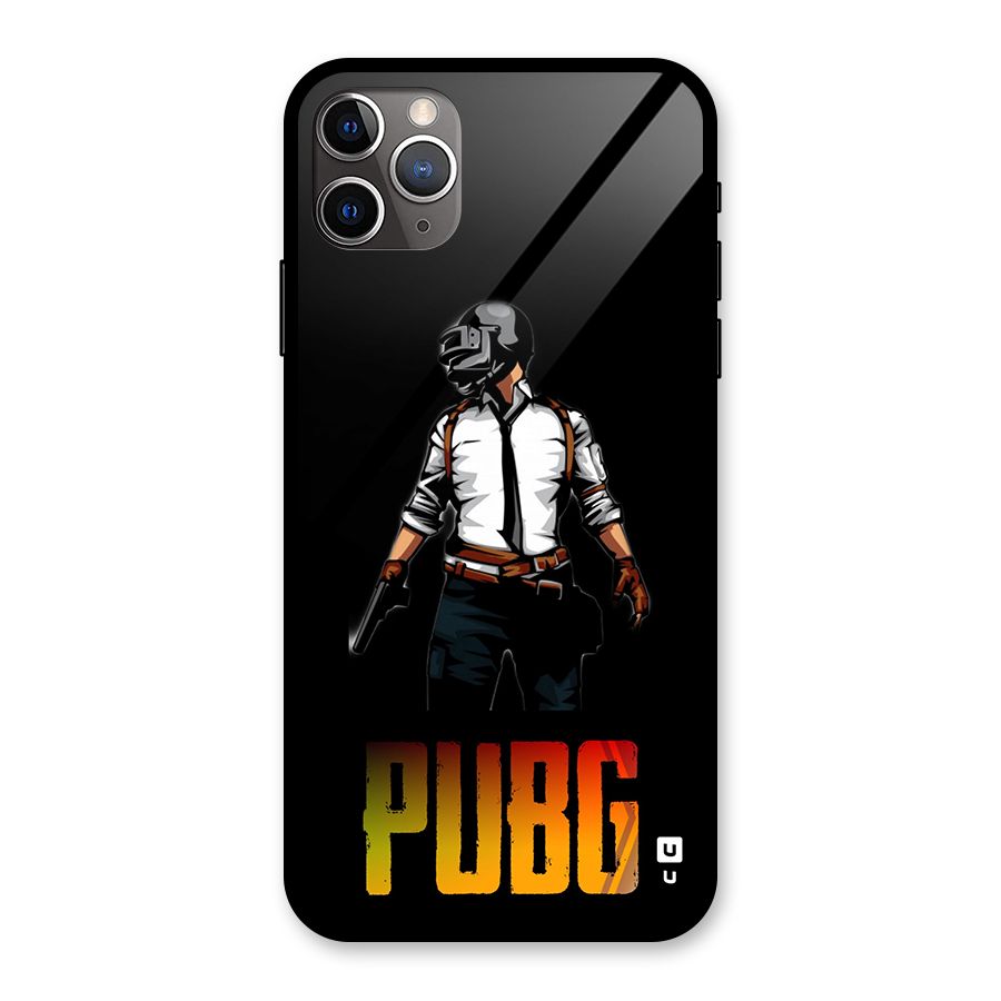 PUBG Game Art Glass Back Case for iPhone 11 Pro Max