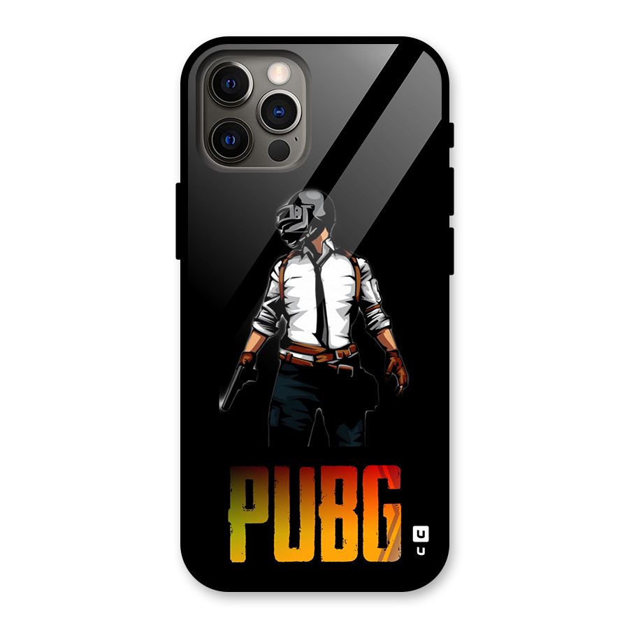 PUBG Game Art Glass Back Case for iPhone 12 Pro