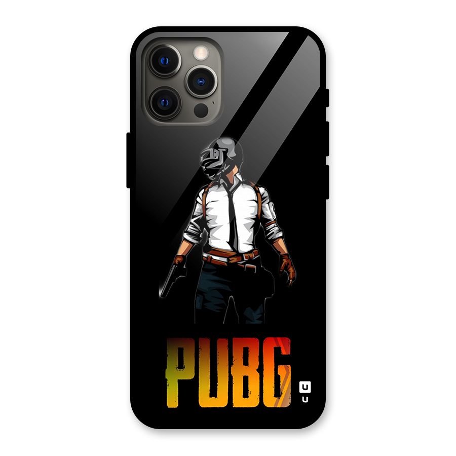 PUBG Game Art Glass Back Case for iPhone 12 Pro Max