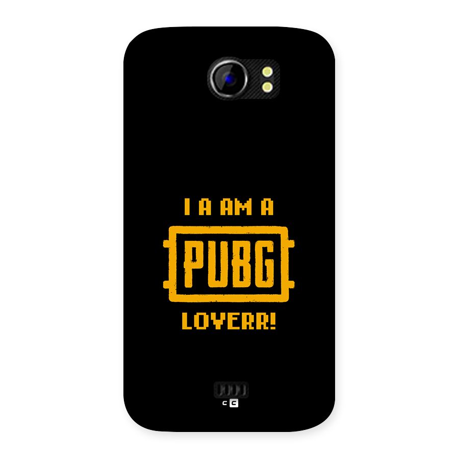 PUBG Lover Back Case for Canvas 2 A110