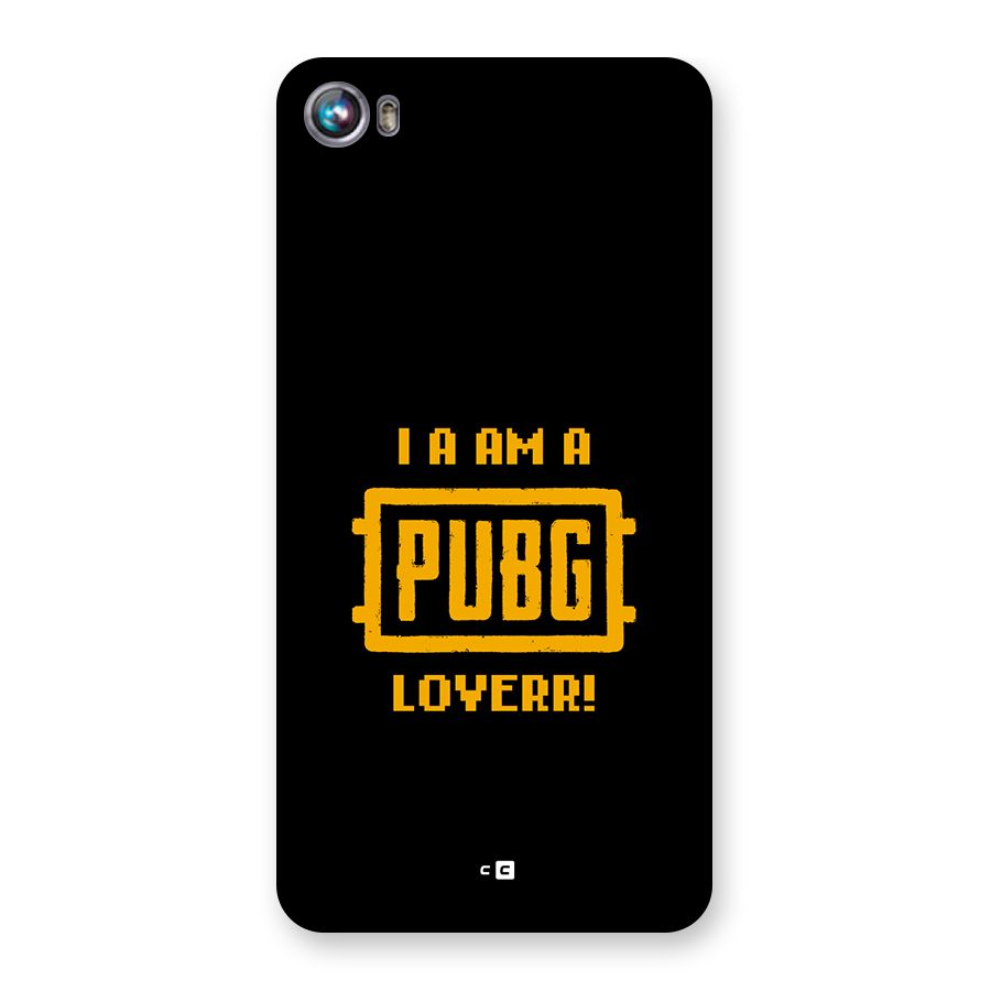 PUBG Lover Back Case for Canvas Fire 4 (A107)