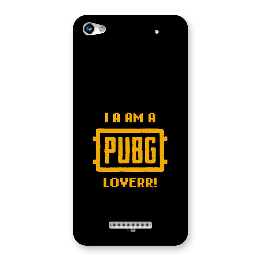 PUBG Lover Back Case for Canvas Hue 2 A316
