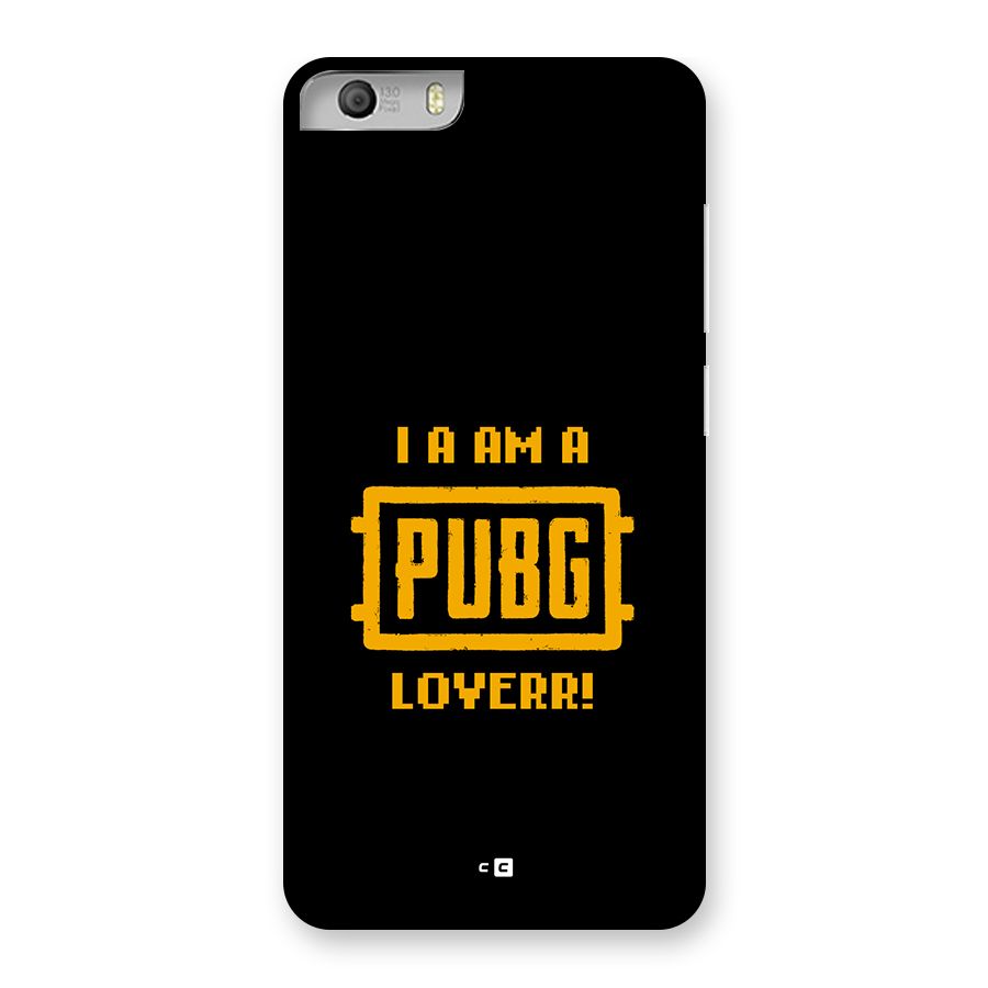 PUBG Lover Back Case for Canvas Knight 2