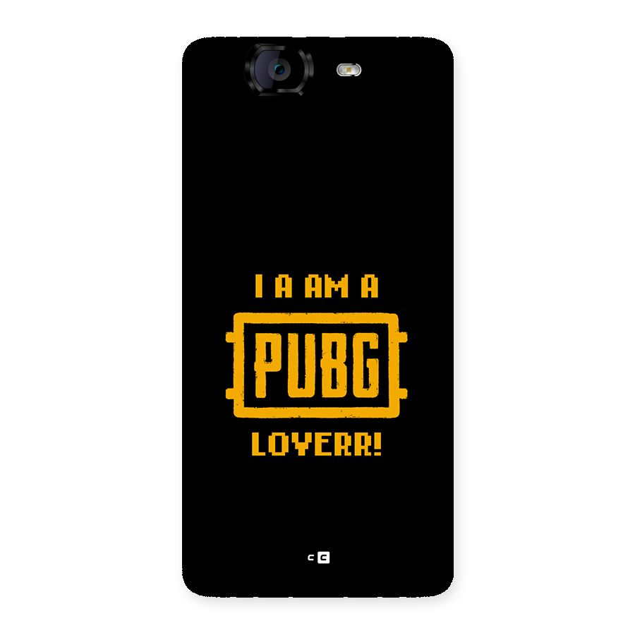 PUBG Lover Back Case for Canvas Knight A350