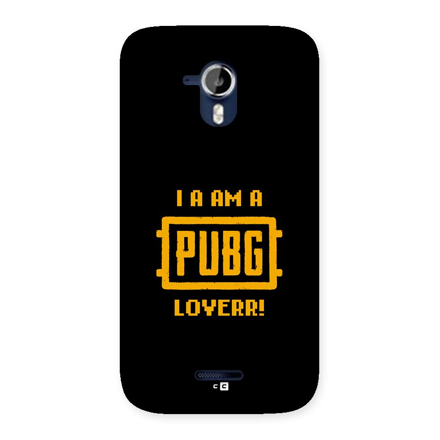 PUBG Lover Back Case for Canvas Magnus A117