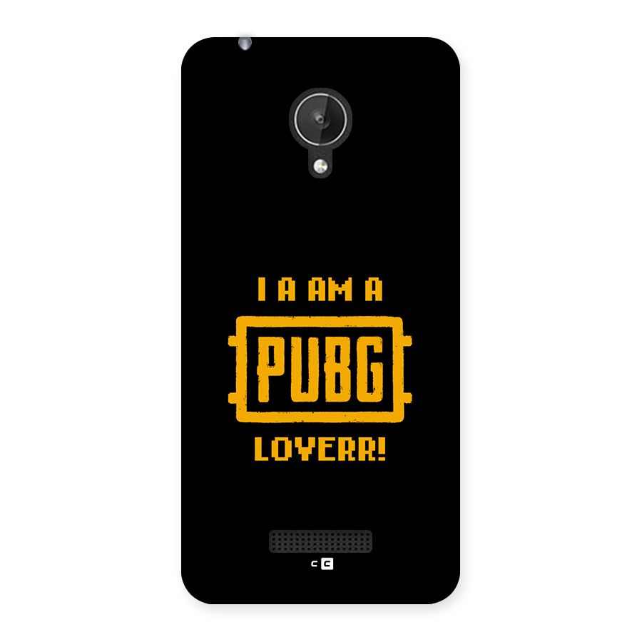 PUBG Lover Back Case for Canvas Spark Q380