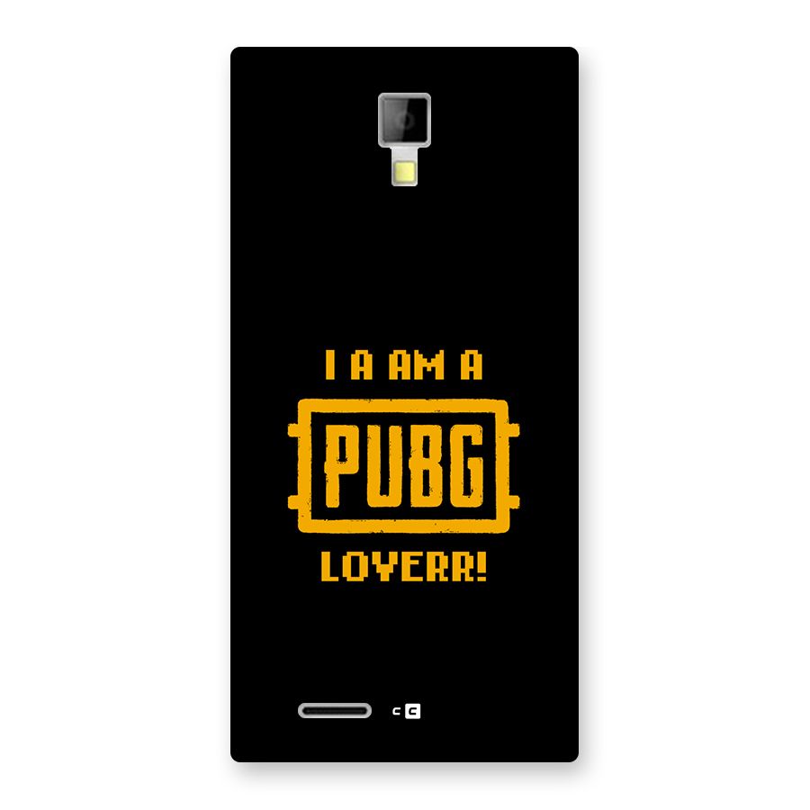 PUBG Lover Back Case for Canvas Xpress A99