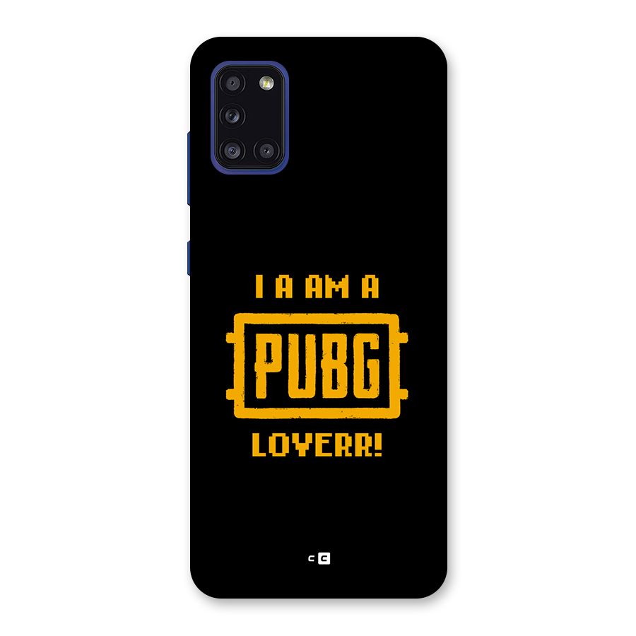 PUBG Lover Back Case for Galaxy A31