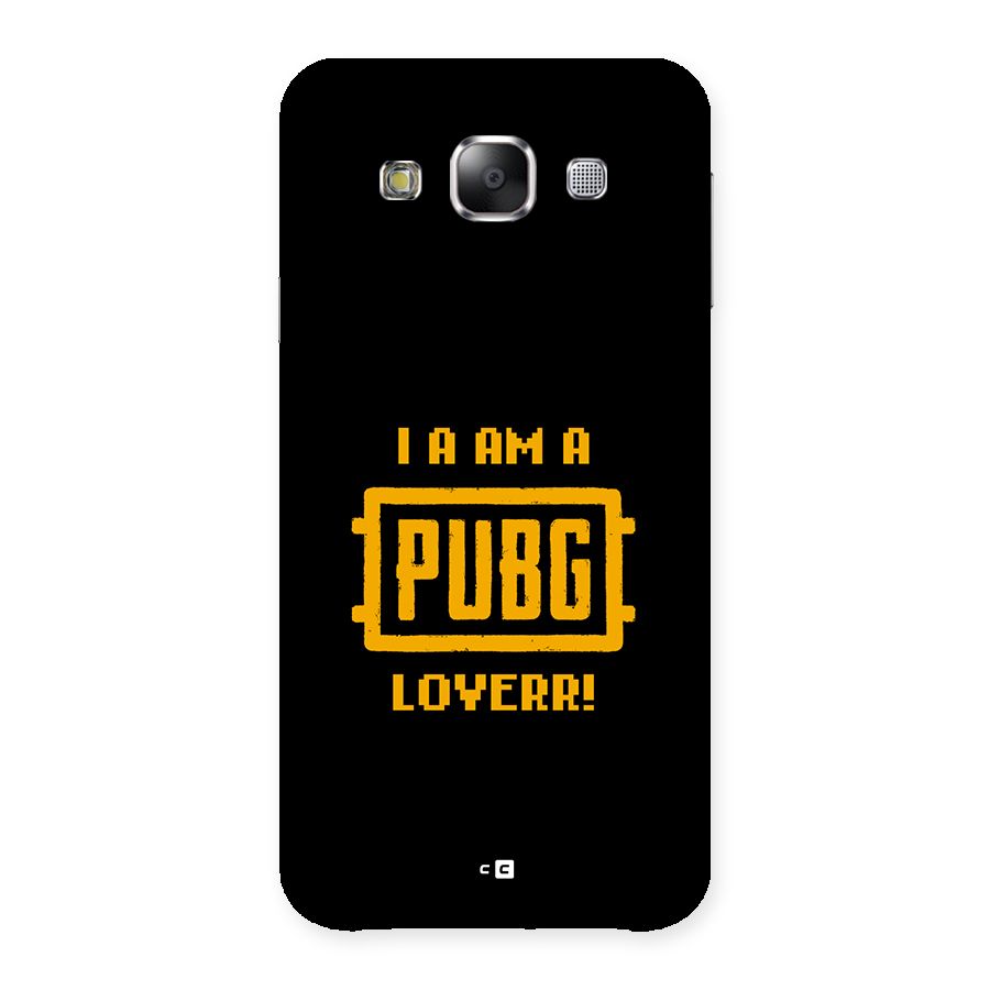 PUBG Lover Back Case for Galaxy E5