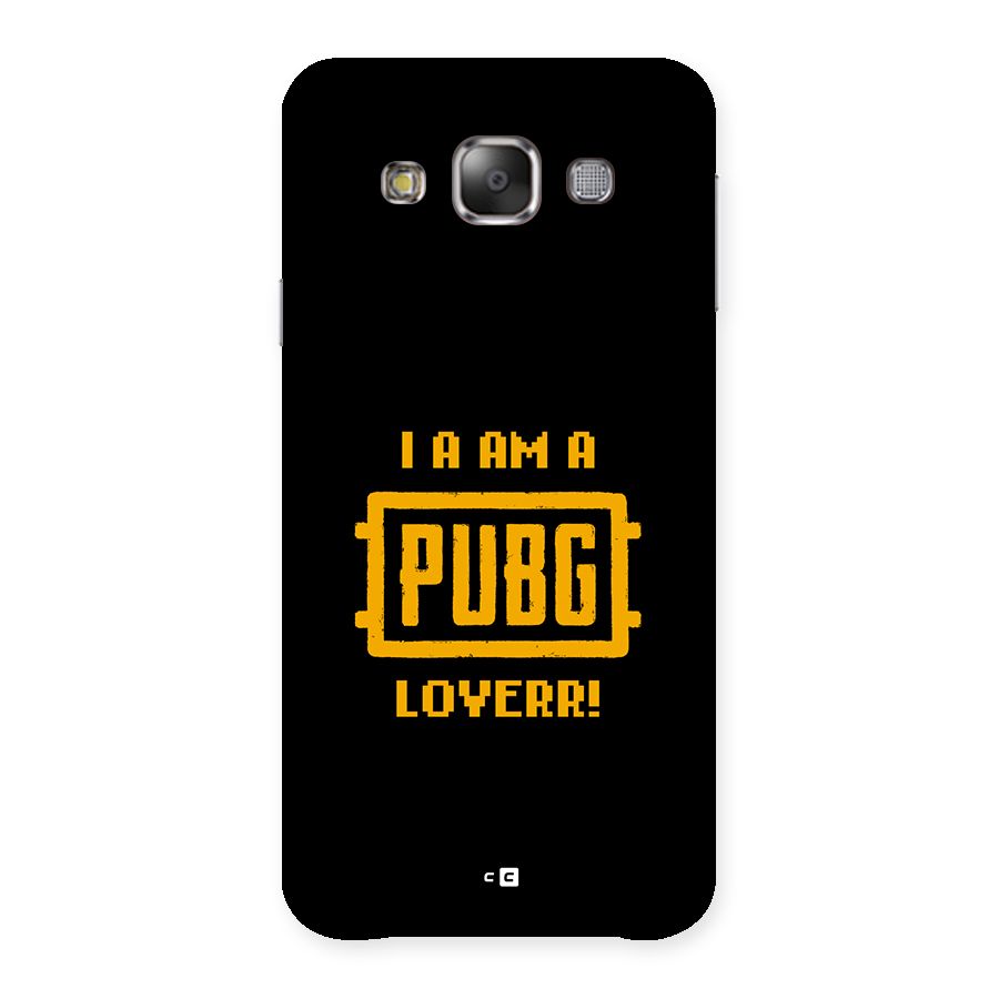 PUBG Lover Back Case for Galaxy E7