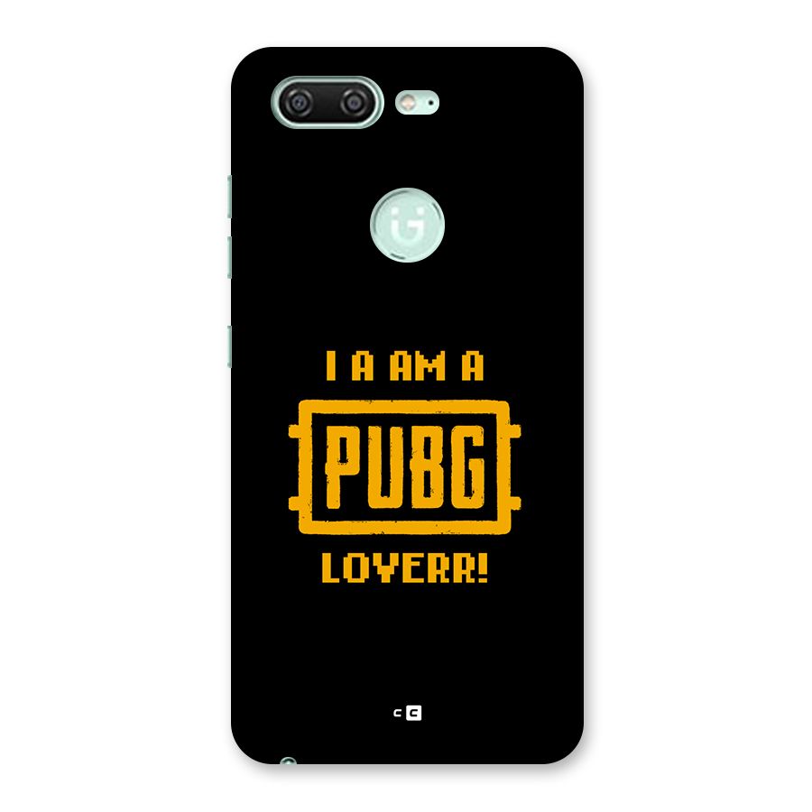 PUBG Lover Back Case for Gionee S10