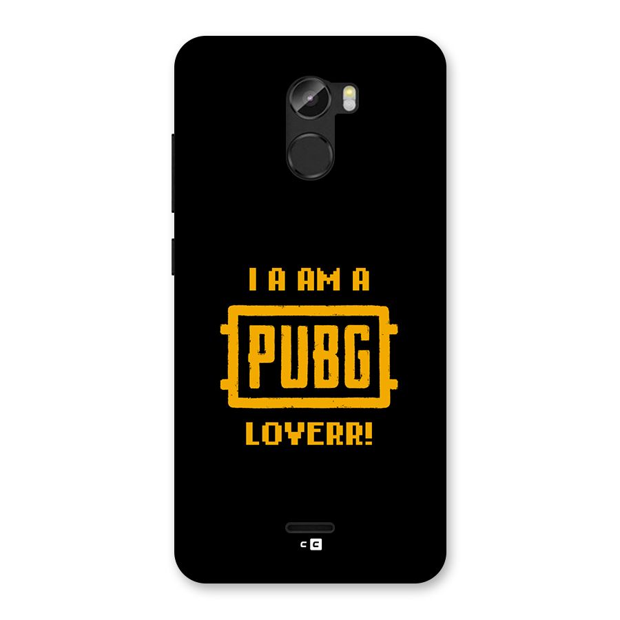 PUBG Lover Back Case for Gionee X1