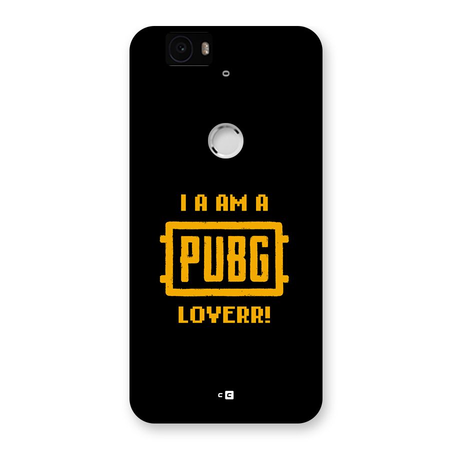 PUBG Lover Back Case for Google Nexus 6P