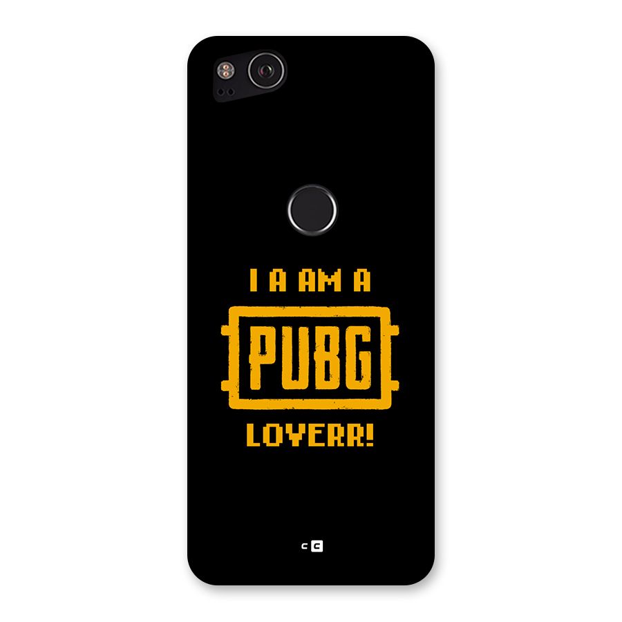 PUBG Lover Back Case for Google Pixel 2