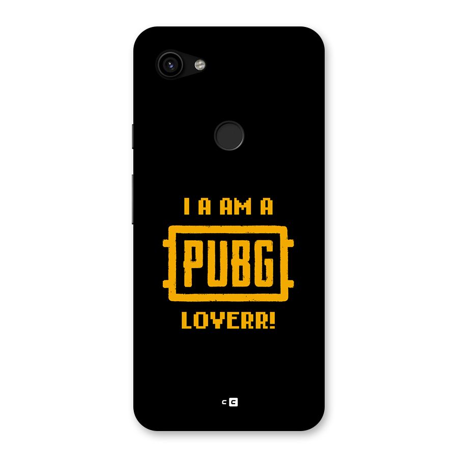 PUBG Lover Back Case for Google Pixel 3a XL