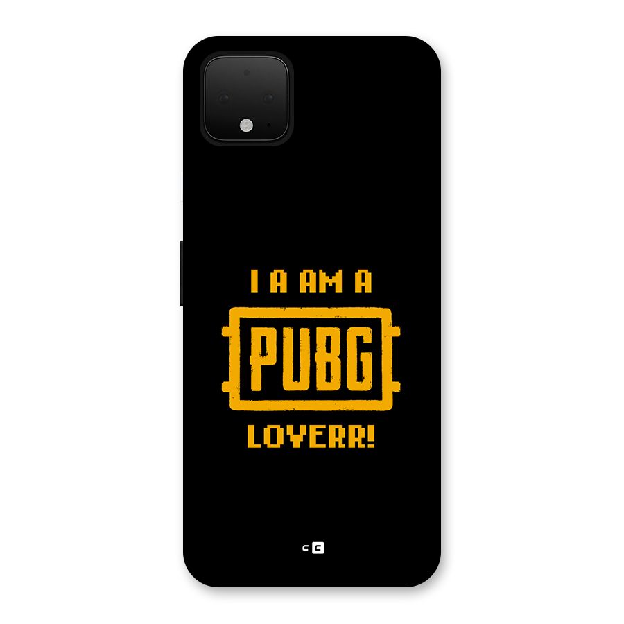 PUBG Lover Back Case for Google Pixel 4 XL