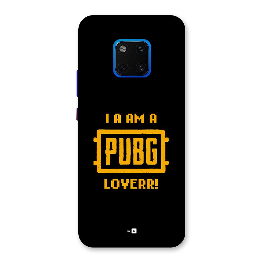 PUBG Lover Back Case for Huawei Mate 20 Pro