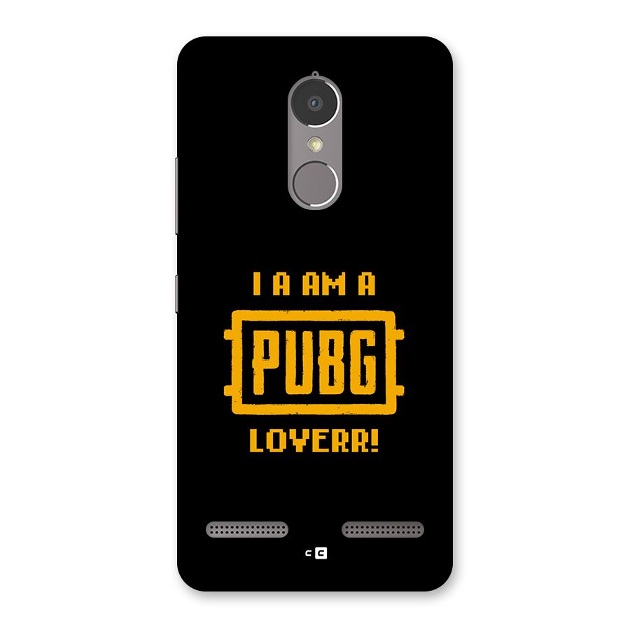 PUBG Lover Back Case for Lenovo K6