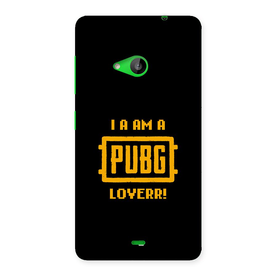 PUBG Lover Back Case for Lumia 535