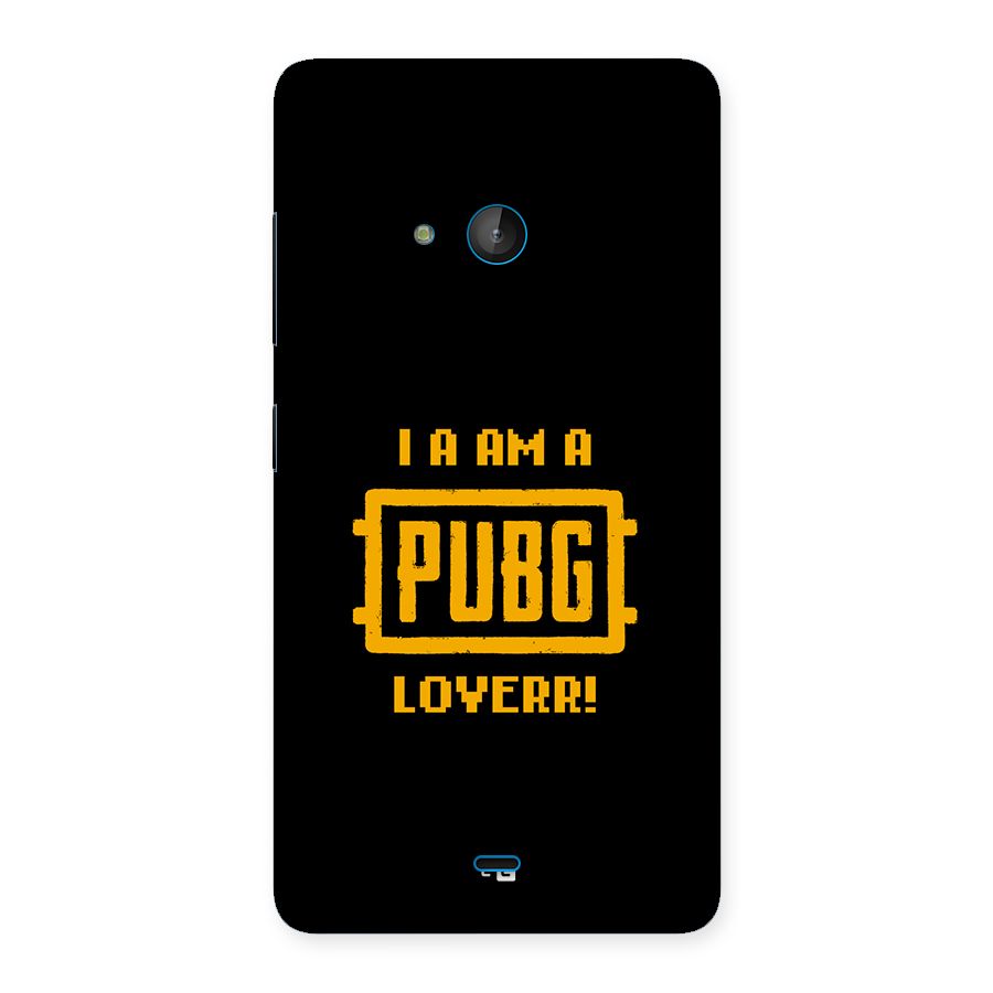 PUBG Lover Back Case for Lumia 540