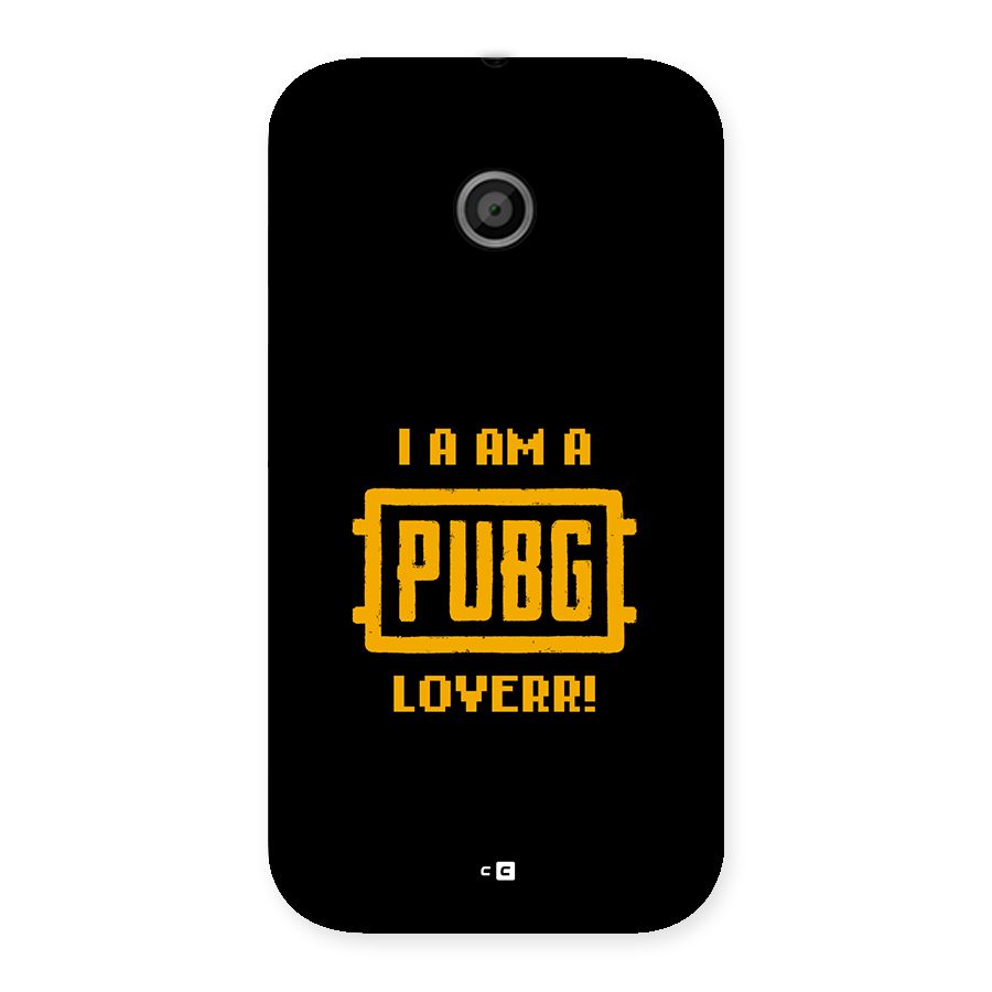 PUBG Lover Back Case for Moto E