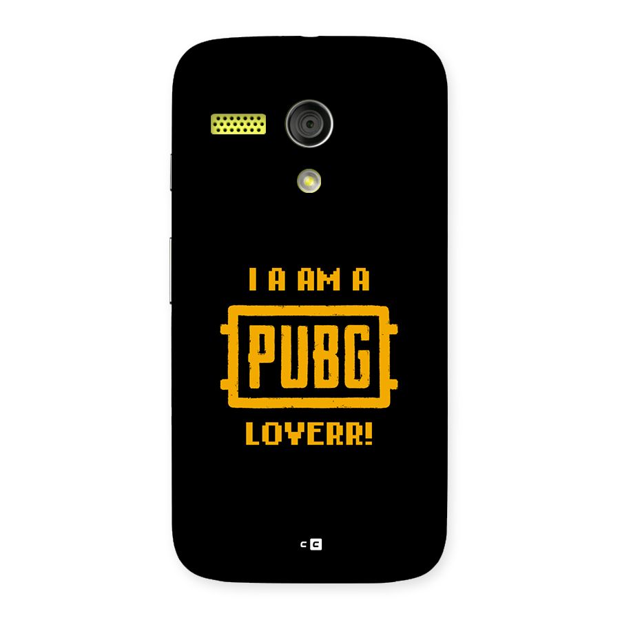 PUBG Lover Back Case for Moto G