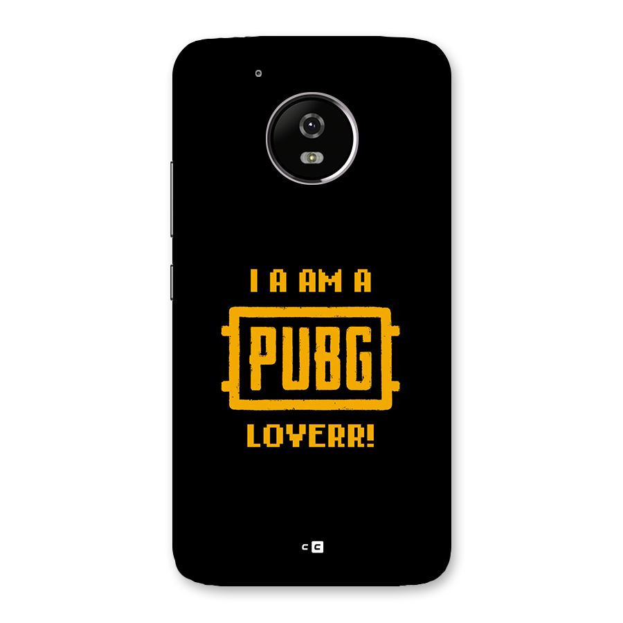 PUBG Lover Back Case for Moto G5