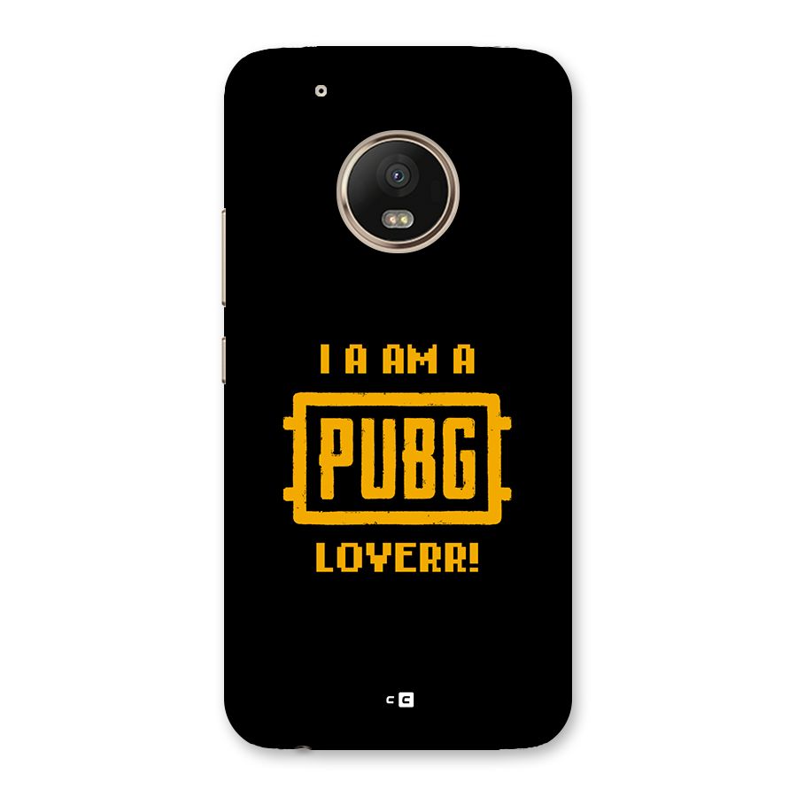 PUBG Lover Back Case for Moto G5 Plus