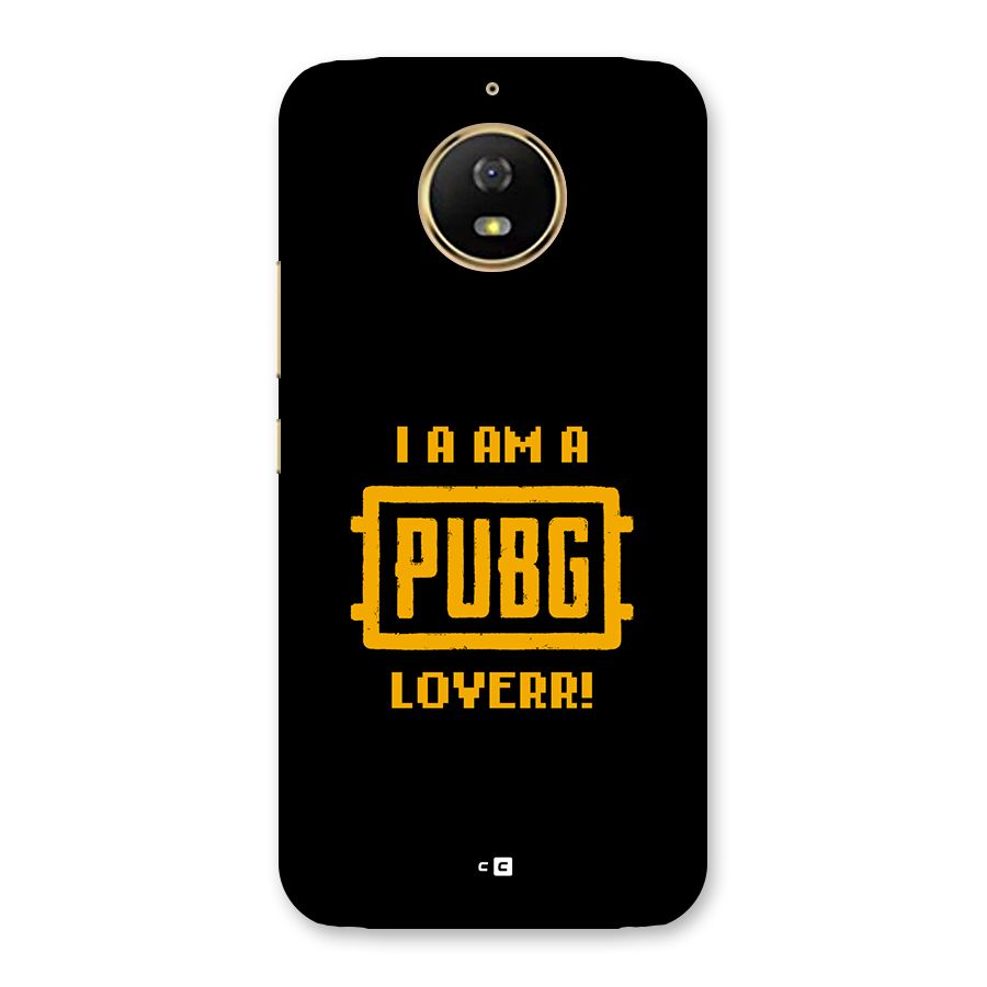 PUBG Lover Back Case for Moto G5s