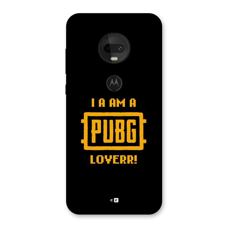 PUBG Lover Back Case for Moto G7