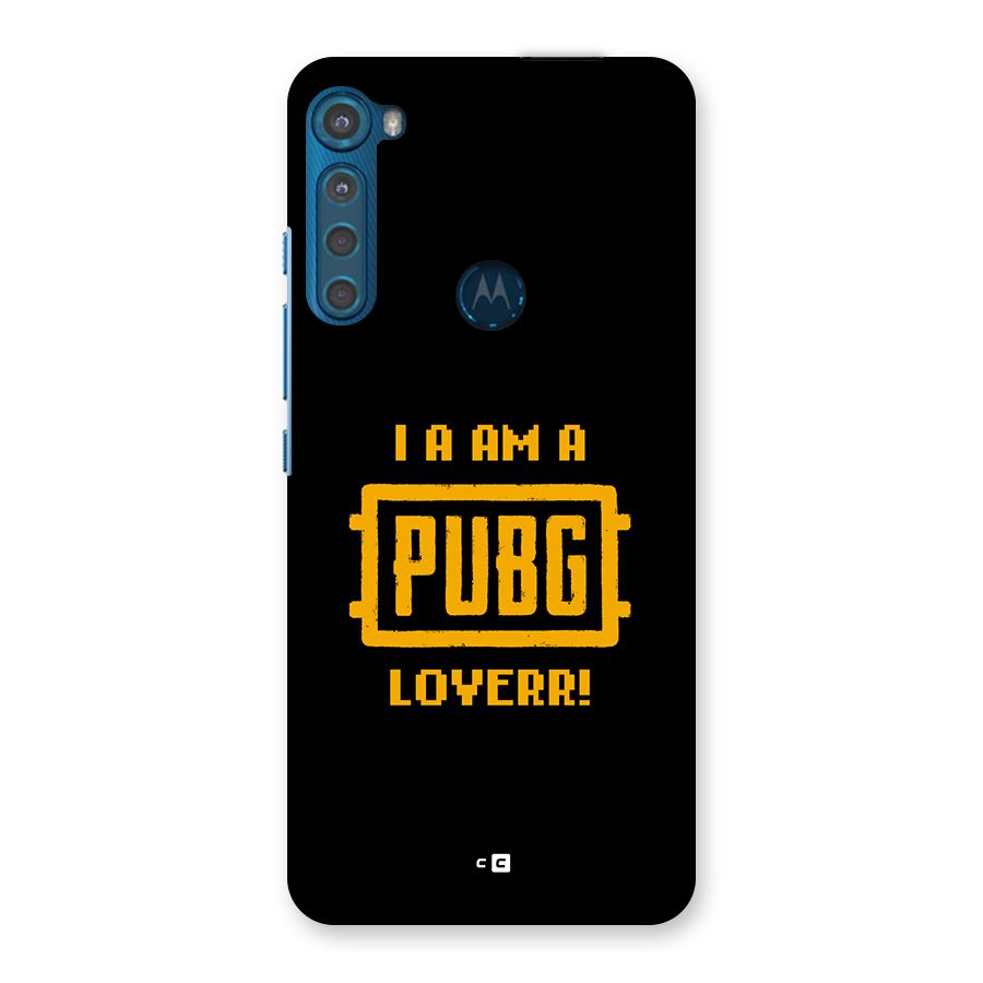 PUBG Lover Back Case for Motorola One Fusion Plus