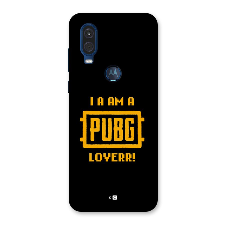 PUBG Lover Back Case for Motorola One Vision
